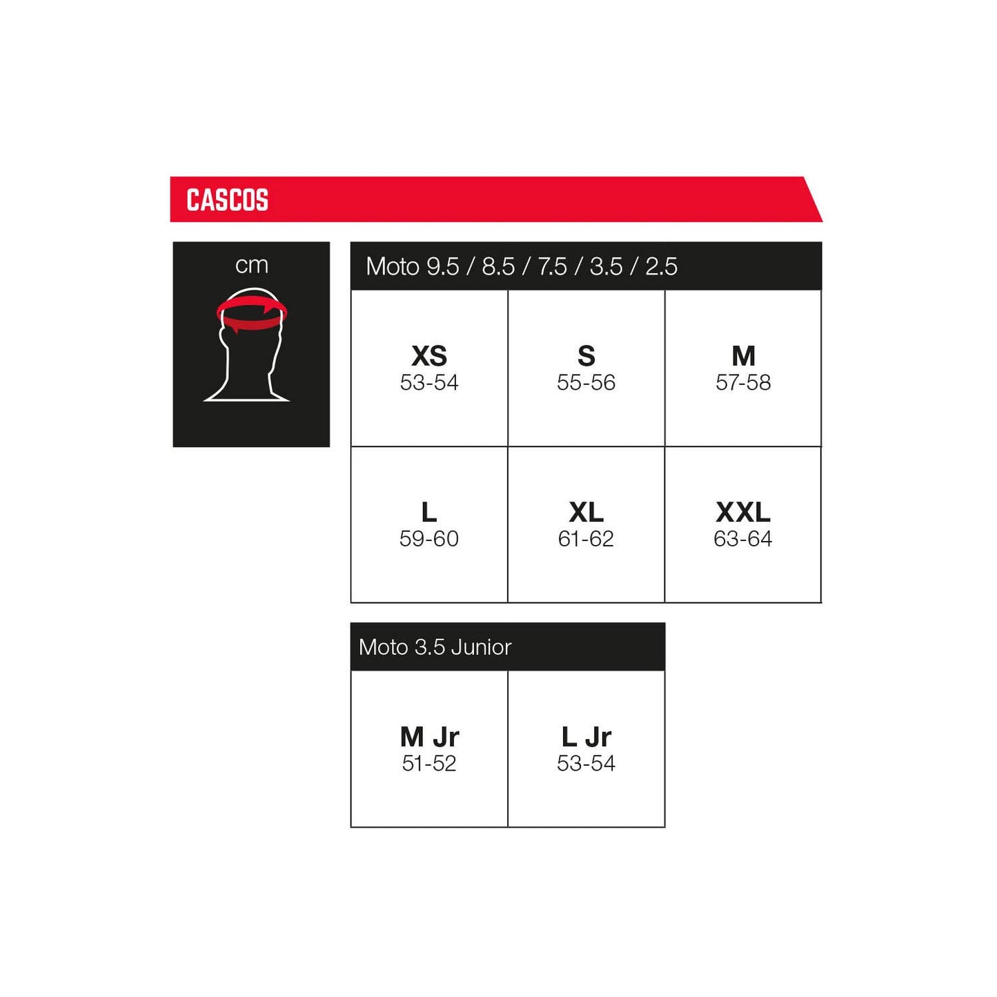 Casco Moto Leatt 3.5 Jr Rojo