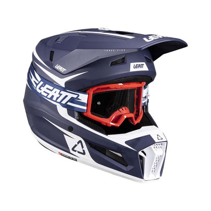 Casco Kit Moto 3.5 Junior V26 Azul